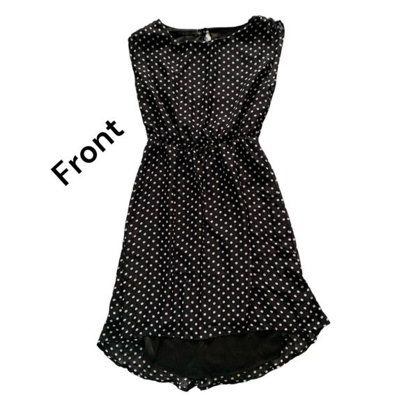 Maurices  black with white polkadot dress size small - Picture 2 of 7